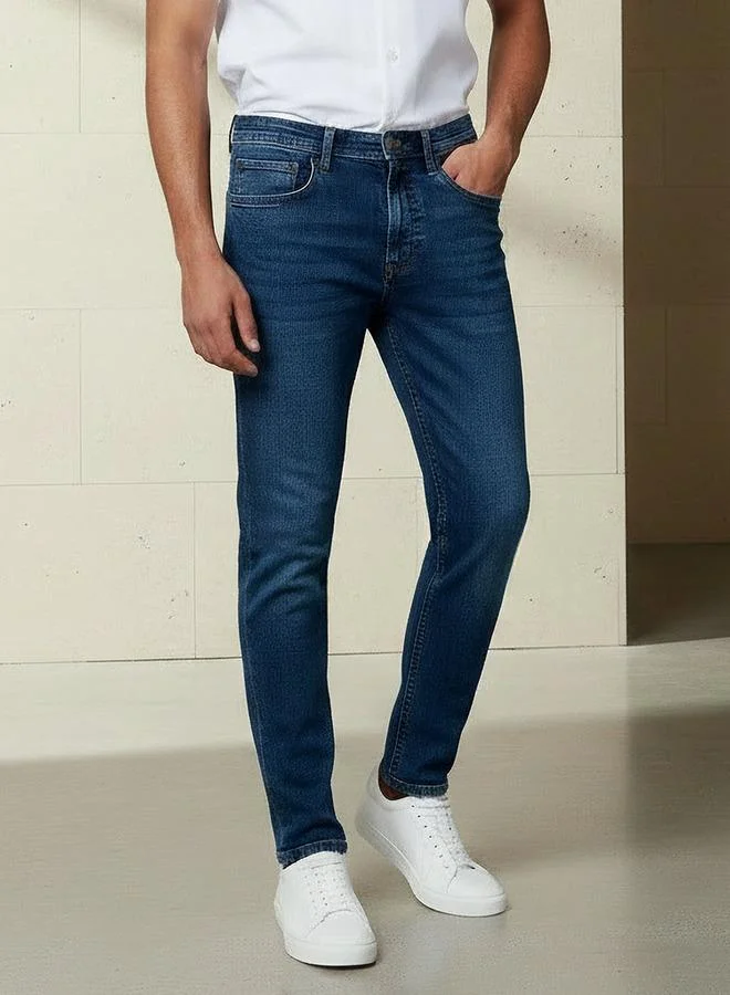 Splash FAV Men Skinny Fit Flexi Waist Pocket Jeans